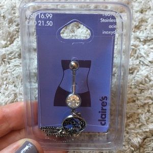 NWT Claire’s Dreamcatcher Belly Button Ring